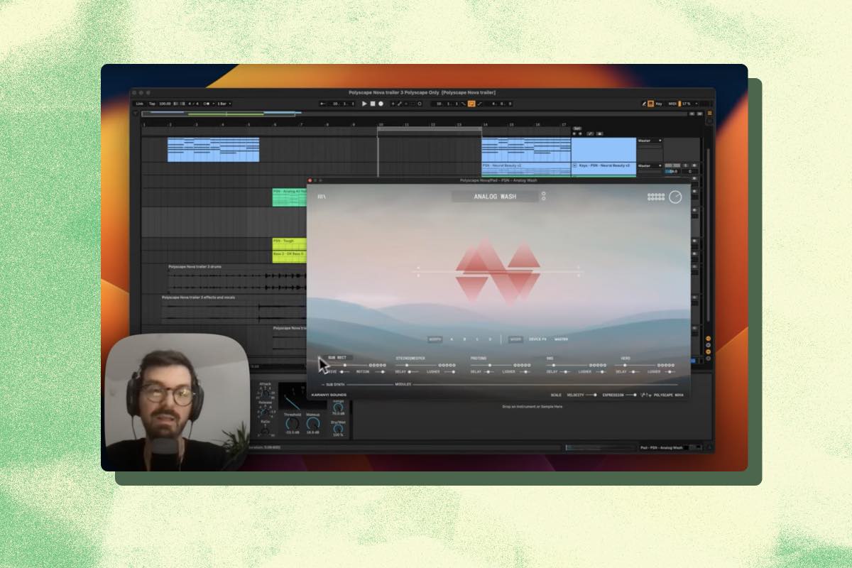 Making Synth Pop with Polyscape Nova